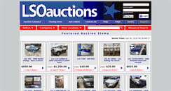 Desktop Screenshot of lsoauctions.com